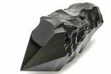 Free-Standing Polished Obsidian Point - Mexico #265380-1